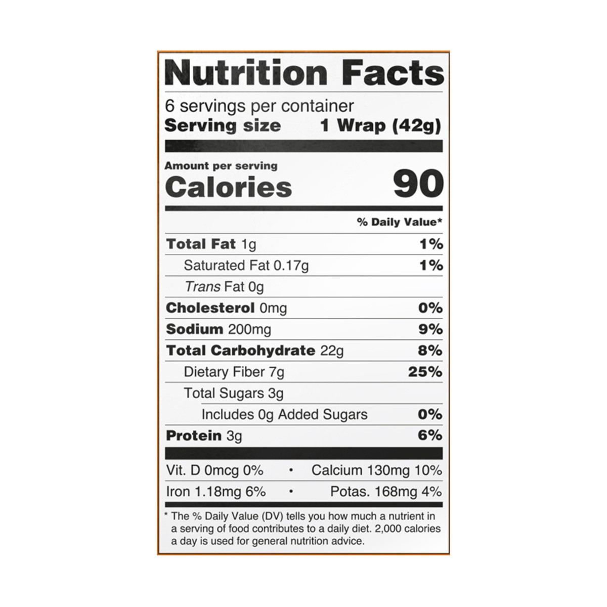 slide 5 of 6, Bfree Sweet Potato Wraps, 8.9 oz