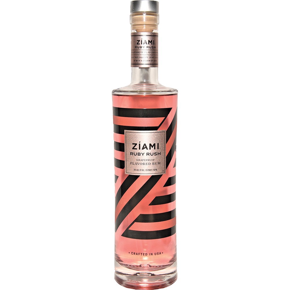 slide 1 of 1, Ziami Ruby Rush Grapefruit Rum, 750 ml