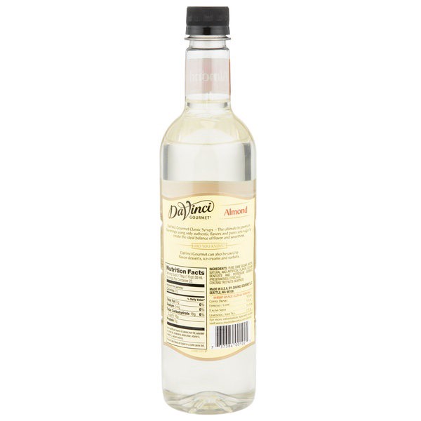 slide 2 of 2, DaVinci Syrups Almond - 25.4 fl oz, 25.4 fl oz