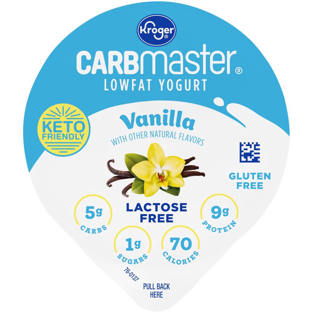 slide 2 of 5, Kroger Carbmaster Vanilla Cultured Dairy Blend, 6 oz