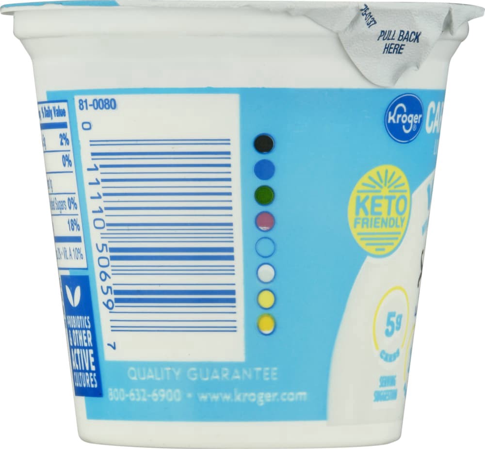 slide 5 of 5, Kroger Carbmaster Vanilla Cultured Dairy Blend, 6 oz