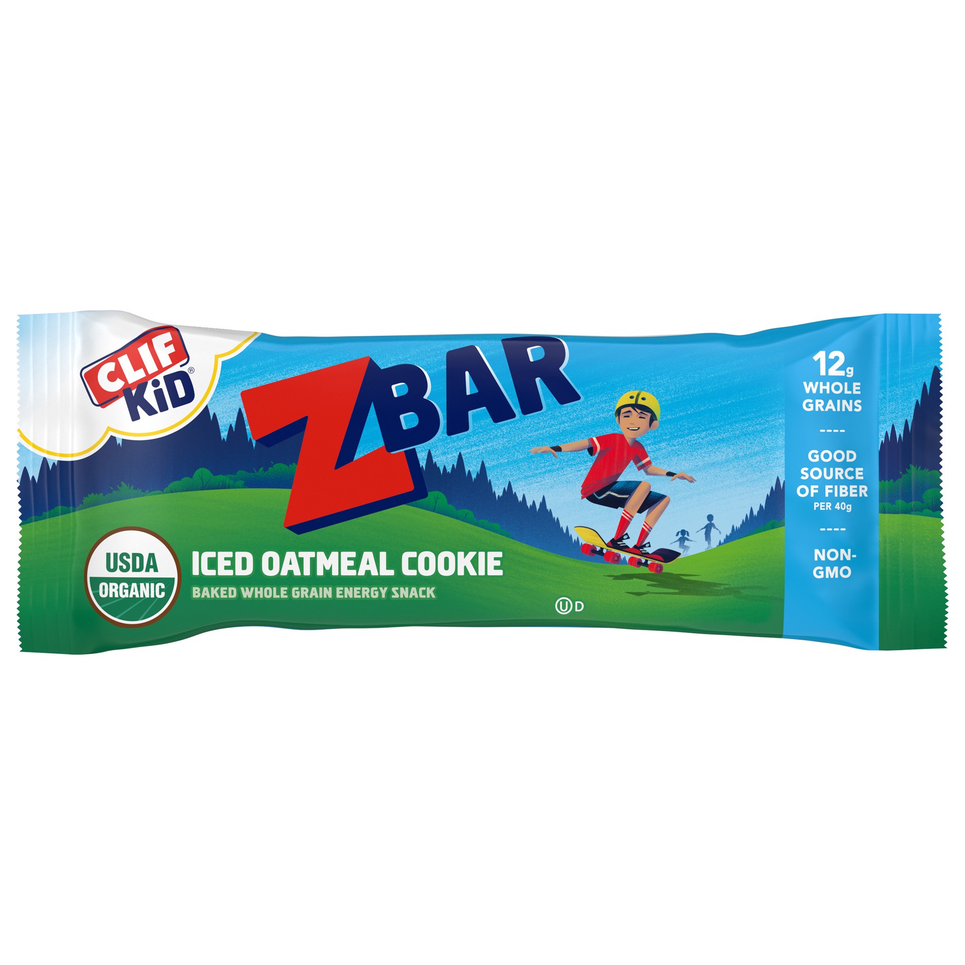 slide 1 of 9, Zbar - Iced Oatmeal Cookie - Soft Baked Whole Grain Snack Bar - USDA Organic - Non-GMO - Plant-Based - 1.27 oz., 1.27 oz