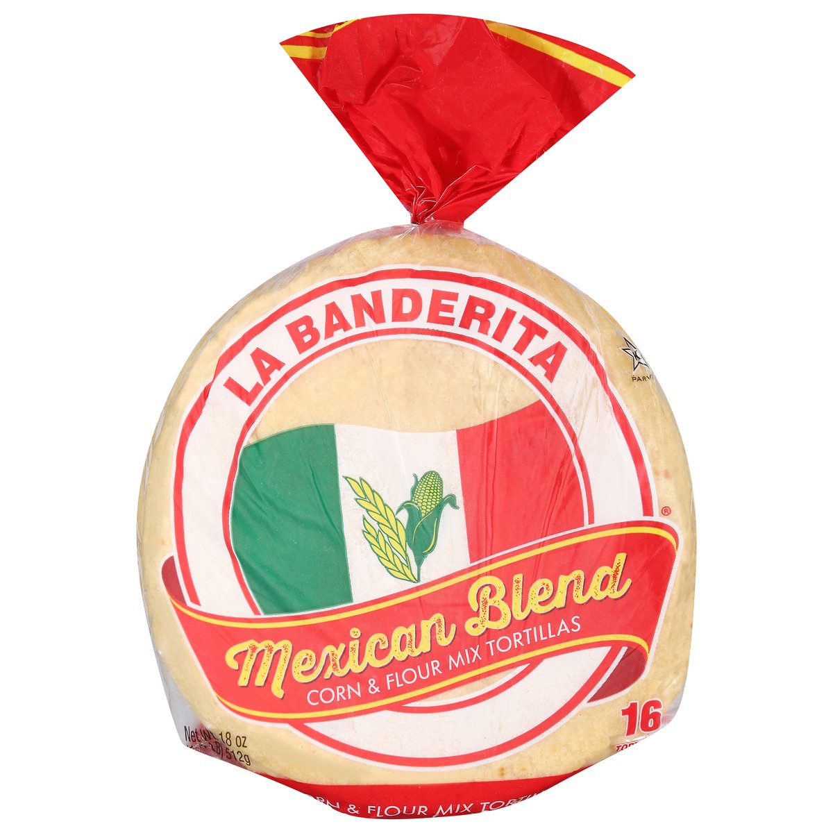 slide 1 of 14, La Banderita Corn & Flour Mix Mexican Blend Tortillas, 16 Each, 16 ct