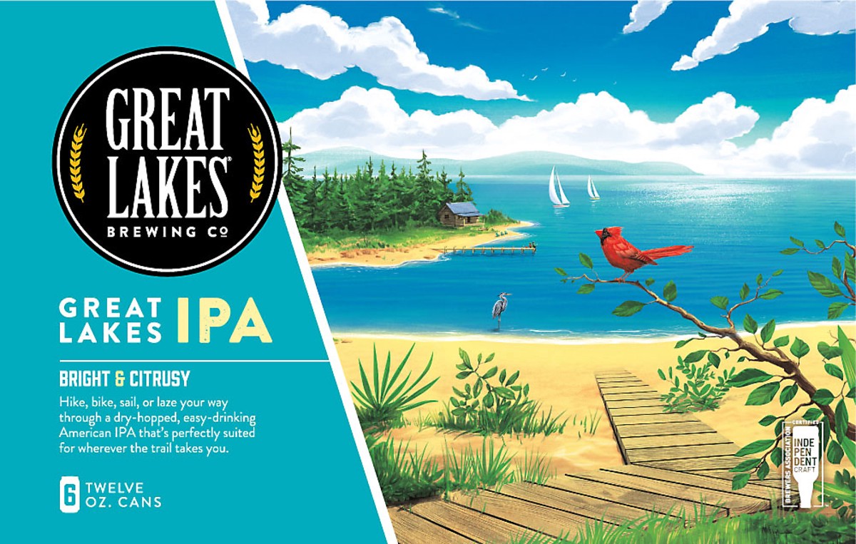 slide 5 of 5, Great Lakes Brewing Co. Great Lakes Midwest IPA 6pk 12oz can, 7.0% ABV, 6 ct; 12 oz