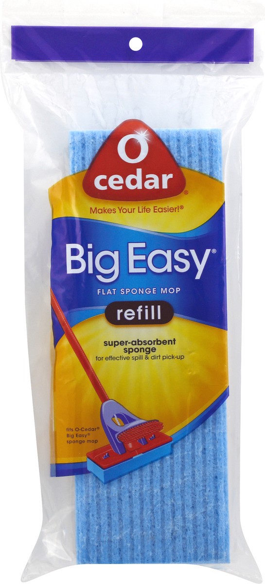 slide 1 of 6, O-Cedar Sponge Mop 1 ea, 1 ct