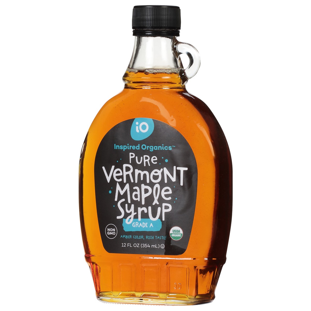 slide 8 of 9, Inspired Organics Pure Vermont Maple Syrup 12 fl oz, 12 fl oz