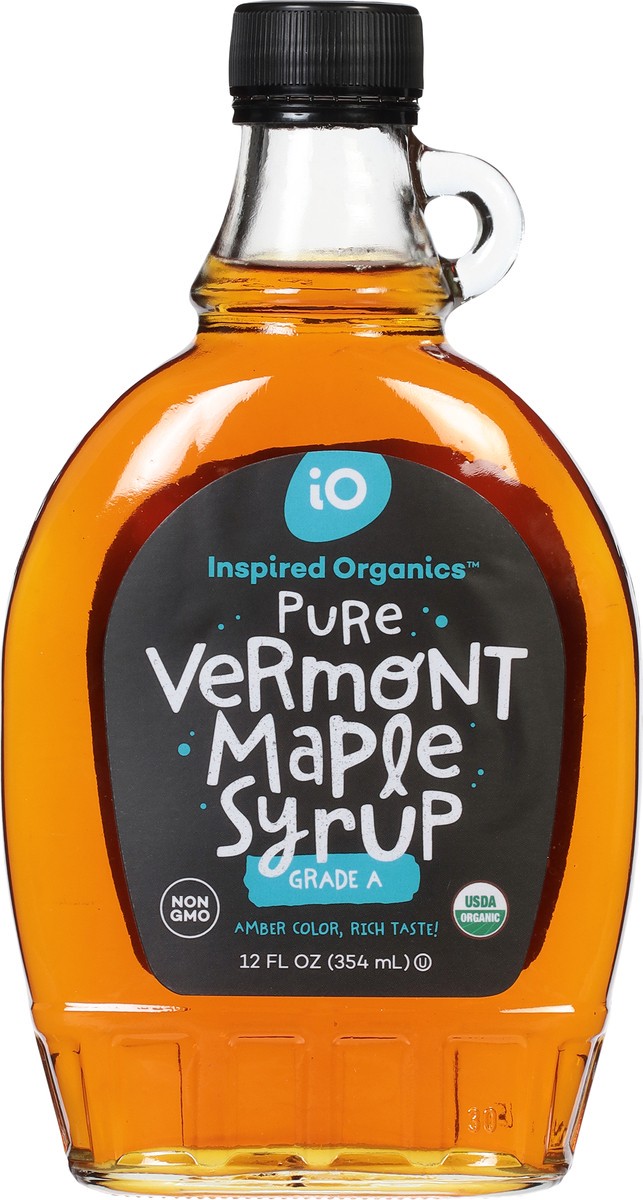 slide 2 of 9, Inspired Organics Pure Vermont Maple Syrup 12 fl oz, 12 fl oz