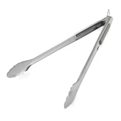 Grand Gourmet Stainless Steel Head One Hand Lock Tong 16 Inch