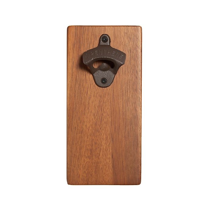 slide 1 of 2, Core Bamboo Magnetic Bottle Opener, 1 ct