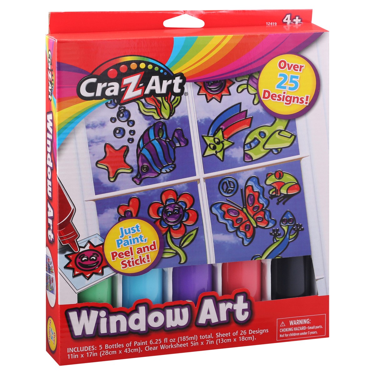 slide 4 of 10, Cra-Z-Art Window Art 1 ea, 1 ct