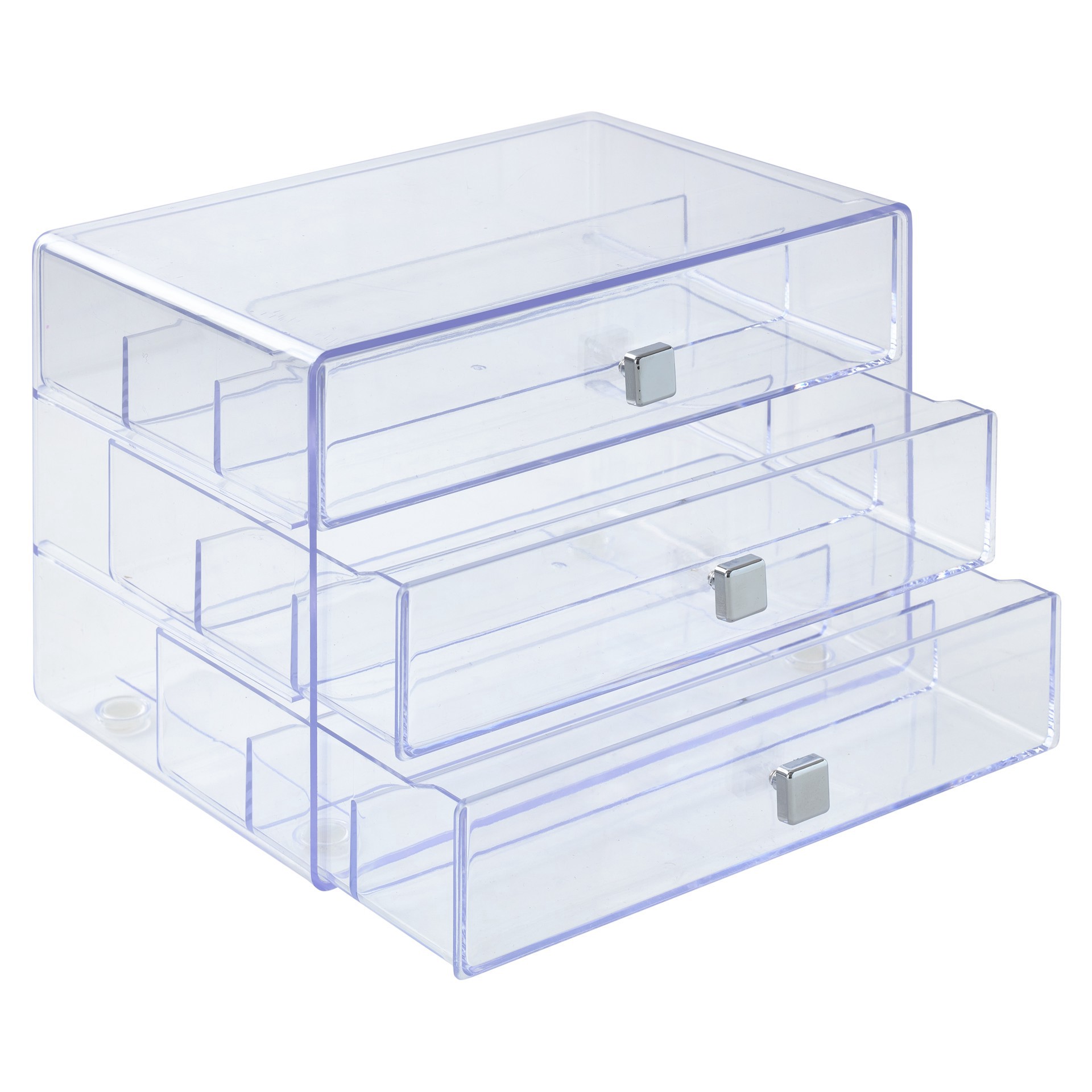 slide 3 of 5, Three-Drawer Washi Organizer By Simply Tidy, 10 in x 7 in x 6.75 in