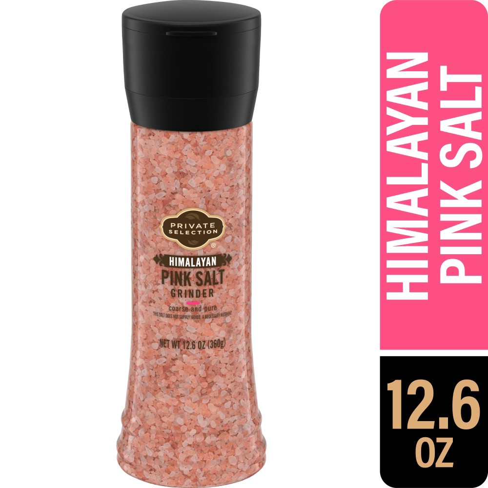 slide 1 of 11, Private Selection Himalayan Pink Salt Grinder, 12.6 oz