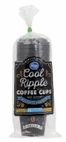 slide 1 of 1, Kroger Cool Ripple Coffee Cups, 10 ct; 12 oz