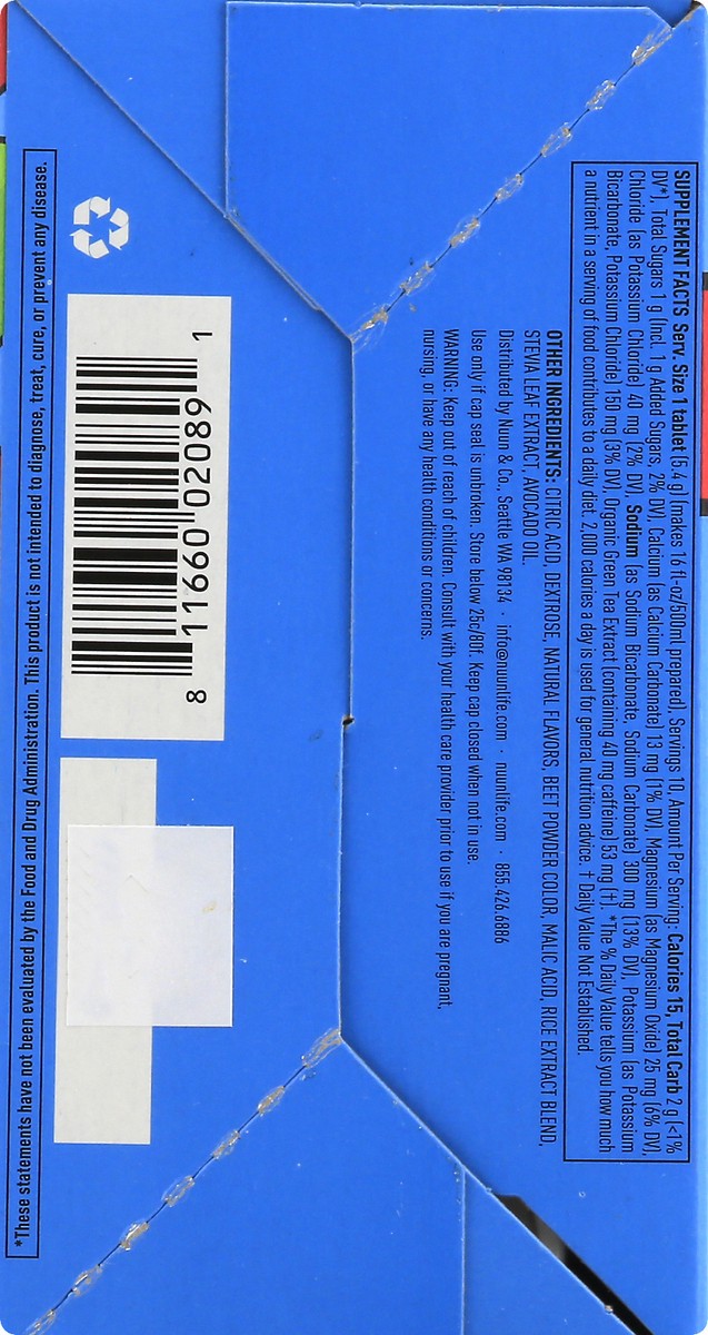 slide 12 of 13, Nuun Hydration Cherry Limeade Sport + Caffeine 8 ea, 8 ct