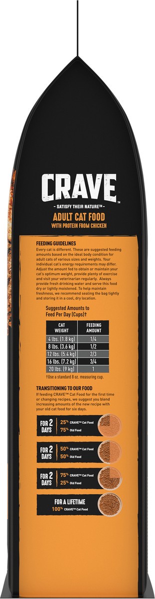 slide 8 of 9, CRAVE 1+ Years Adult with Protein from Chicken Cat Food 32 oz, 32 oz