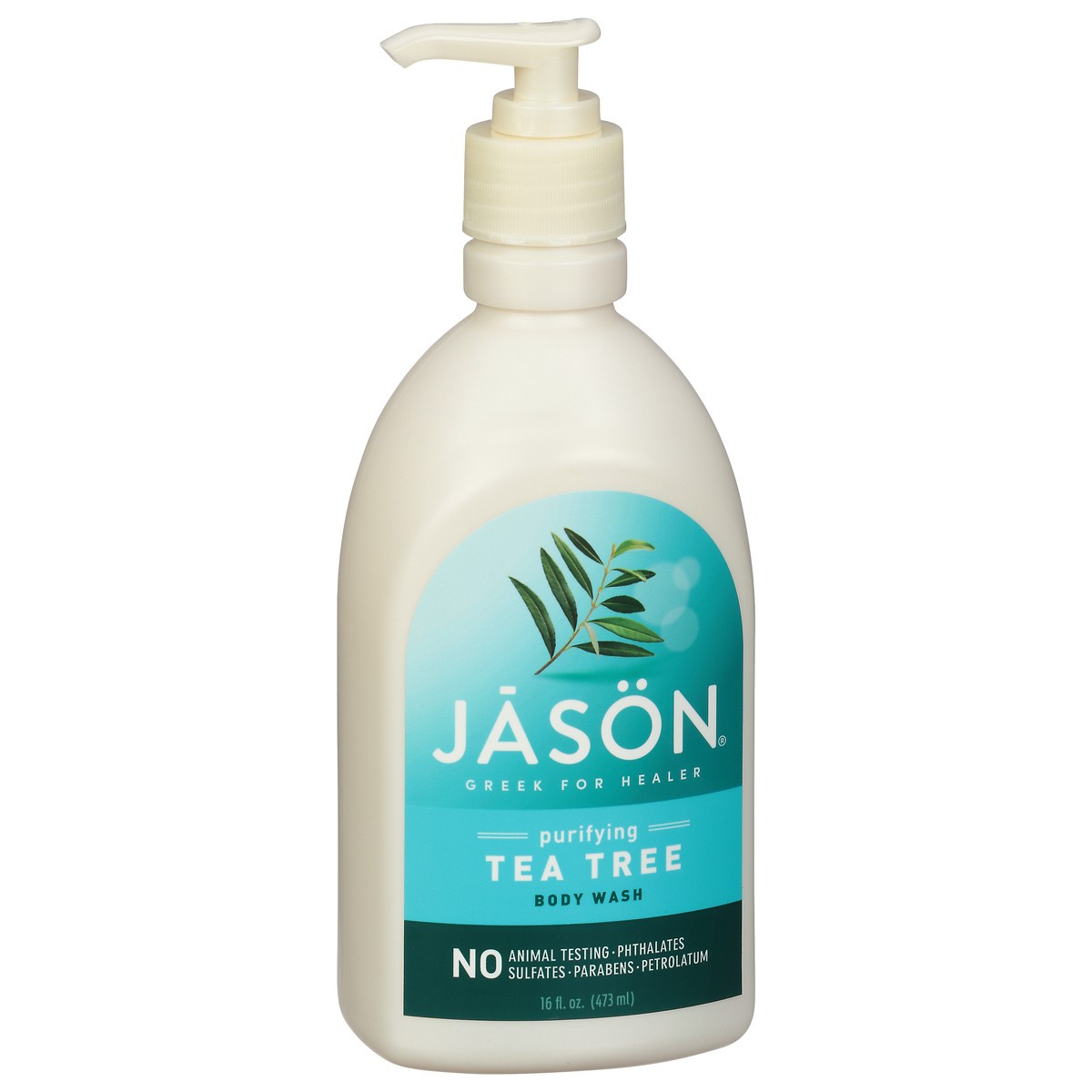slide 2 of 9, Jason Purifying Tea Tree Body Wash 16 fl oz, 16 oz