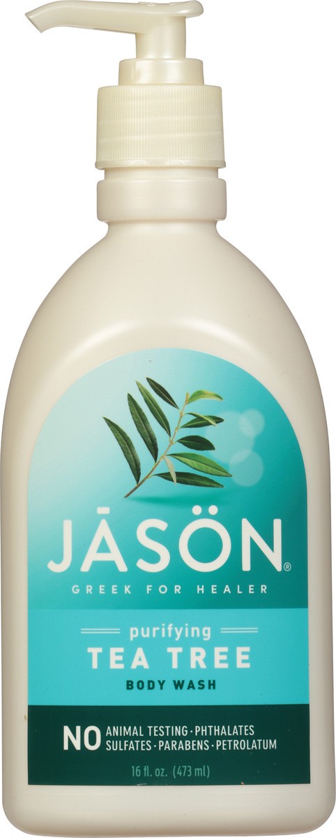 slide 6 of 9, Jason Purifying Tea Tree Body Wash 16 fl oz, 16 oz