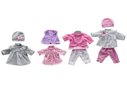 Baby Tender Hearts Baby Doll Outfits For 15-16 Inch Dolls