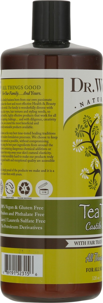 slide 7 of 9, Dr. Woods Naturally Tea Tree Castile Soap 32 fl oz, 32 fl oz