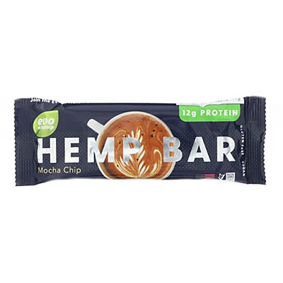 slide 1 of 1, Evo Hemp Mocha Chocolate Chips Hemp Bar, 1.69 oz