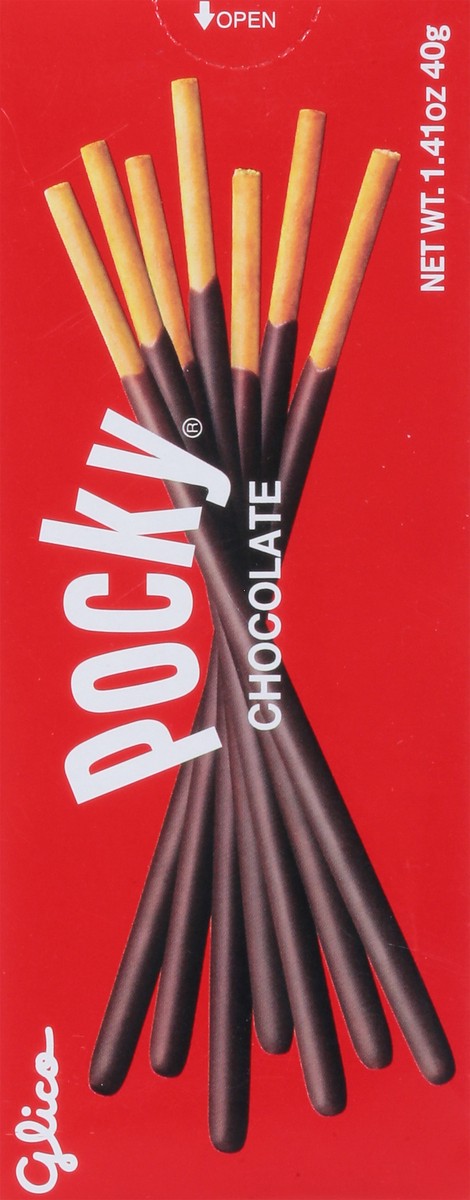 slide 2 of 9, Pocky Chocolate Cream Covered Chocolate Biscuit Sticks 1.41 oz, 1.41 oz