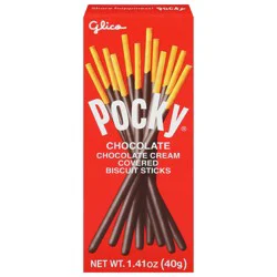 Pocky Chocolate Cream Covered Chocolate Biscuit Sticks 1.41 oz