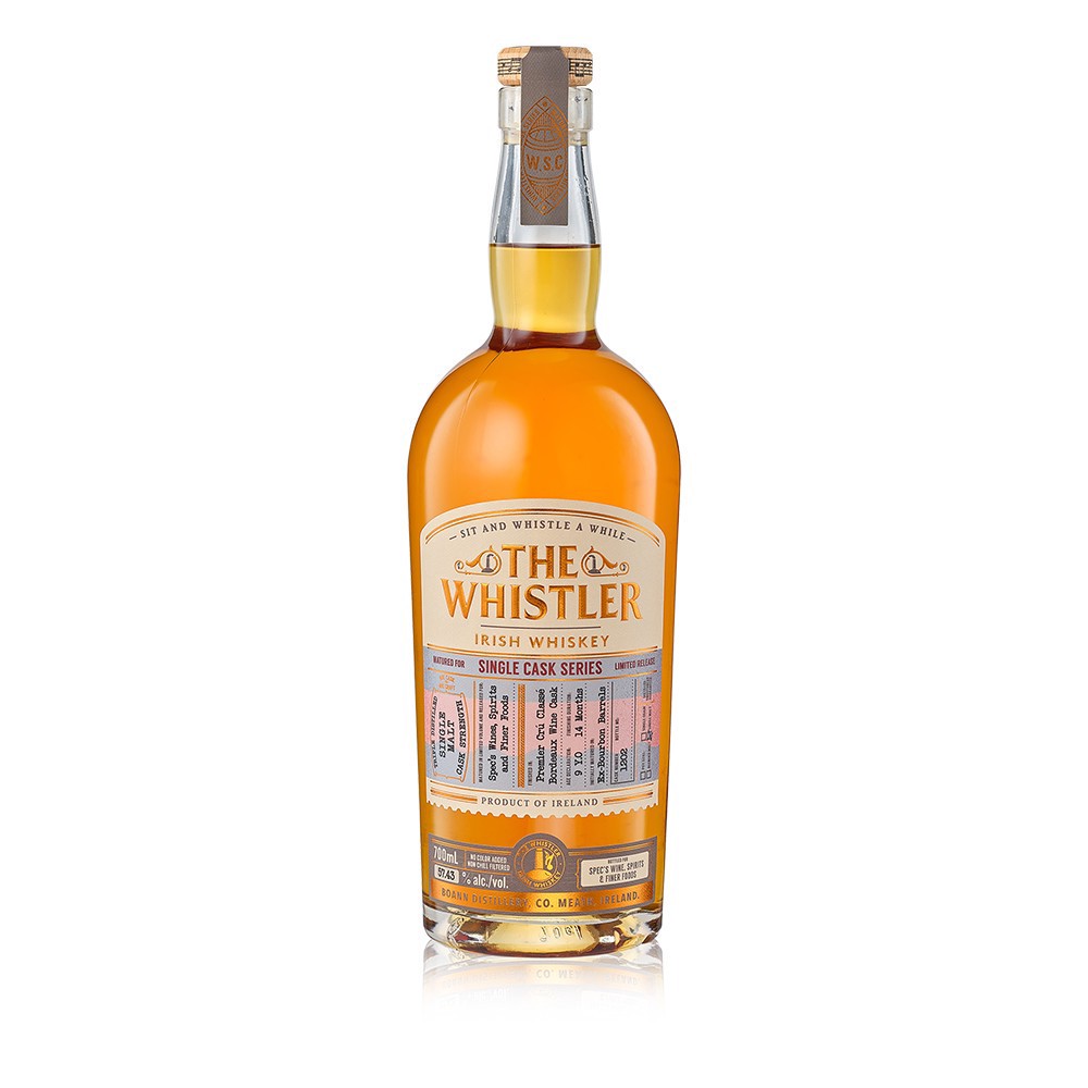 slide 1 of 1, Spec's Sngl Brl - The Whistler Bordeaux Cask, 700 ml