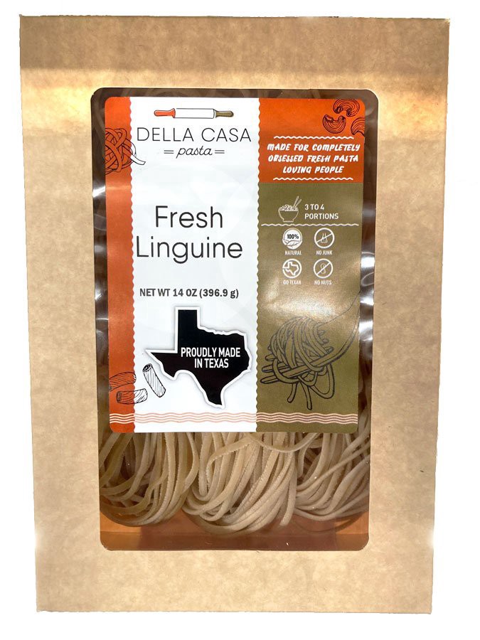 slide 1 of 1, Della Casa Pasta Fresh Linguine Pasta, 14 oz
