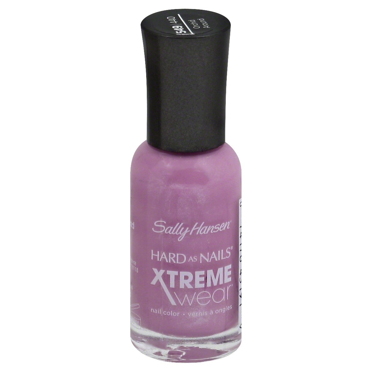 slide 1 of 2, Sally Hansen Hard As Nails Xtreme Wear Orchid Around Nail Color, 0.4 fl oz