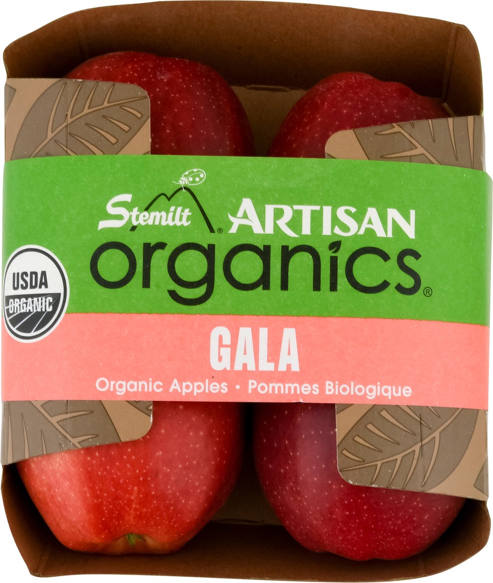 slide 4 of 14, Stemilt Organic Gala Apples 1 ea, 1 ct