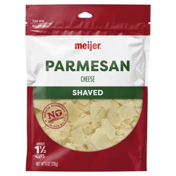 Meijer Shaved Parmesan Cheese, 6 oz