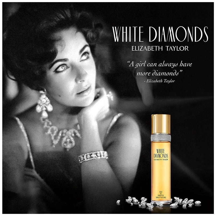 slide 5 of 5, Elizabeth Taylor White Diamonds Fragrance Spray, 0.5 fl oz