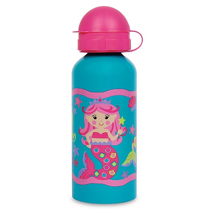 Stephen Joseph - Stainless Steel Water Bottle, Mermaid