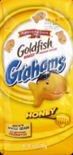 slide 1 of 1, Goldfish Graham Snacks, Baked, Honey, 6.6 oz