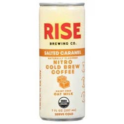 Rise Brewing Co Coffee Nitro Cold Brew Salted Caramel- 7 fl oz