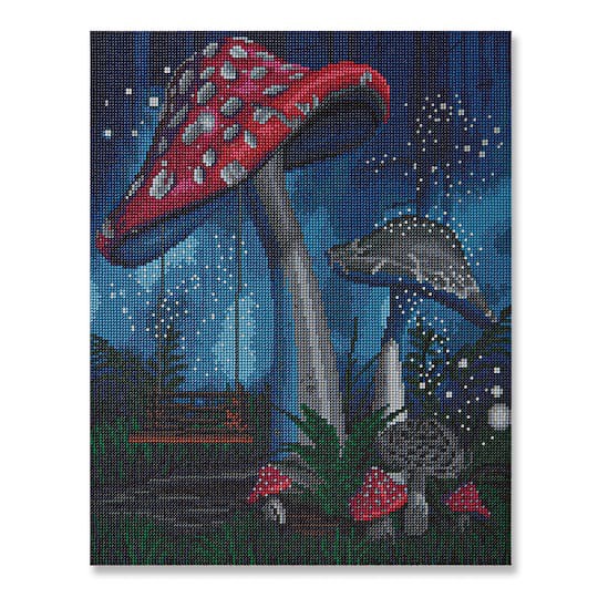 slide 1 of 4, Mushrooms Painting Diamond Art Kit By Make Market, 16 in x 20 in