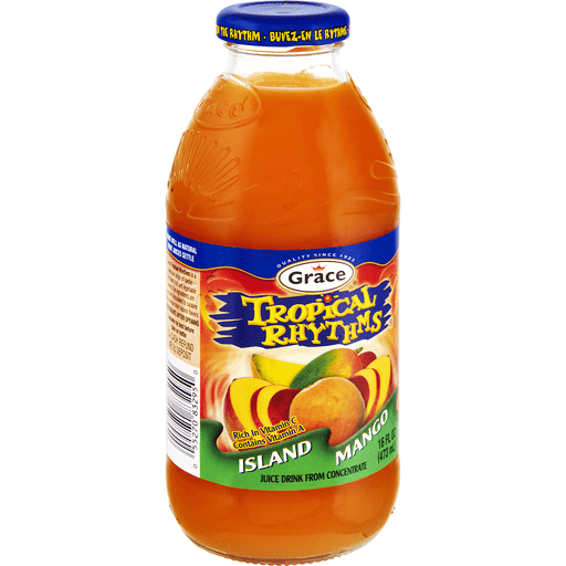 slide 1 of 1, Grace Tropical Rhythms Island Mango Juice - 16 oz, 16 oz