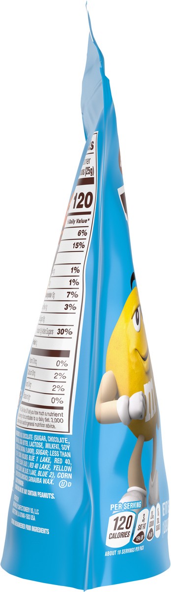 slide 5 of 9, M&M's MINIS Milk Chocolate Candy Assortment, Family Size, 16.9 oz Resealable Bulk Chocolate Candy Bag, 16.90 oz