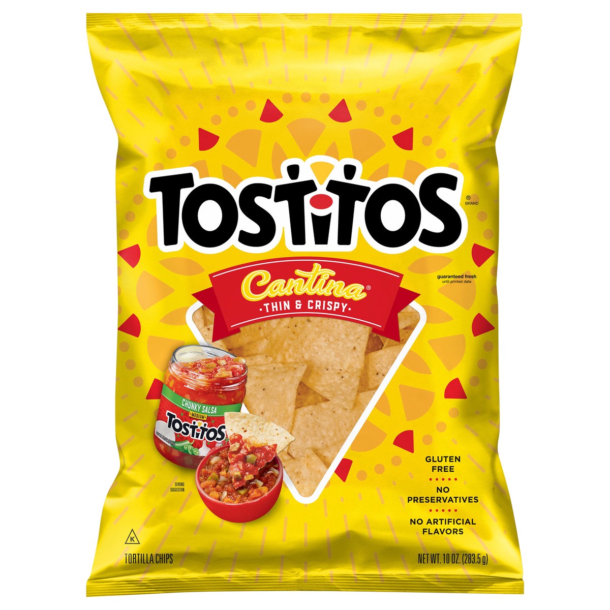 slide 1 of 3, Tostitos Cantina Tortilla Chips Thin & Crispy 10 Oz, 10 oz