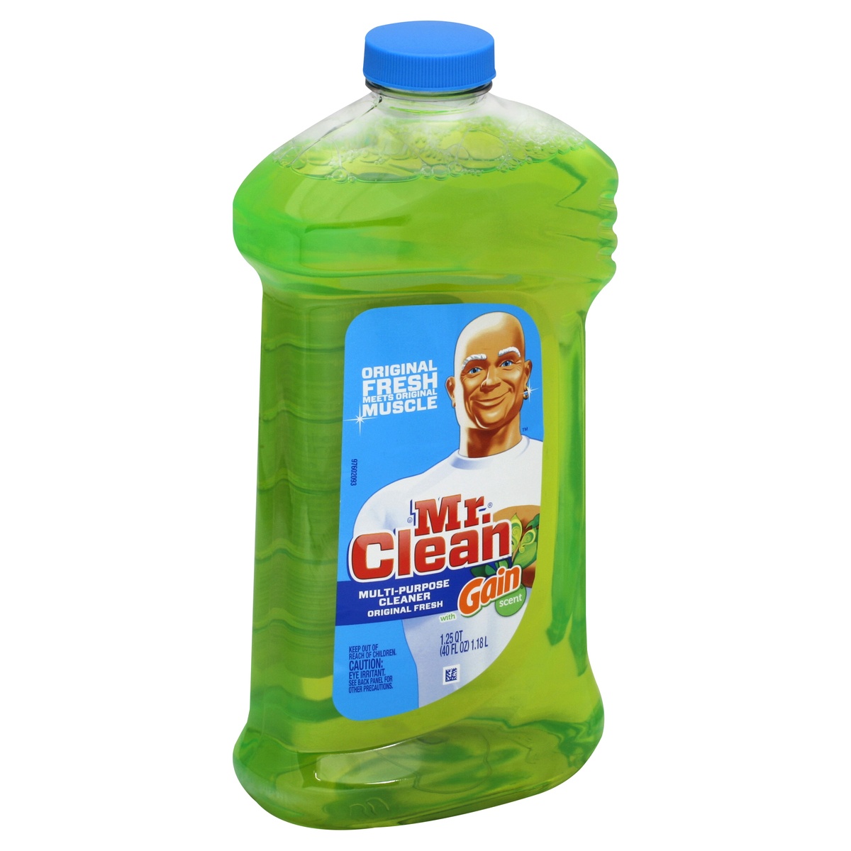 slide 1 of 1, Mr. Clean Multi-Purpose Cleaner Gain, 40 oz