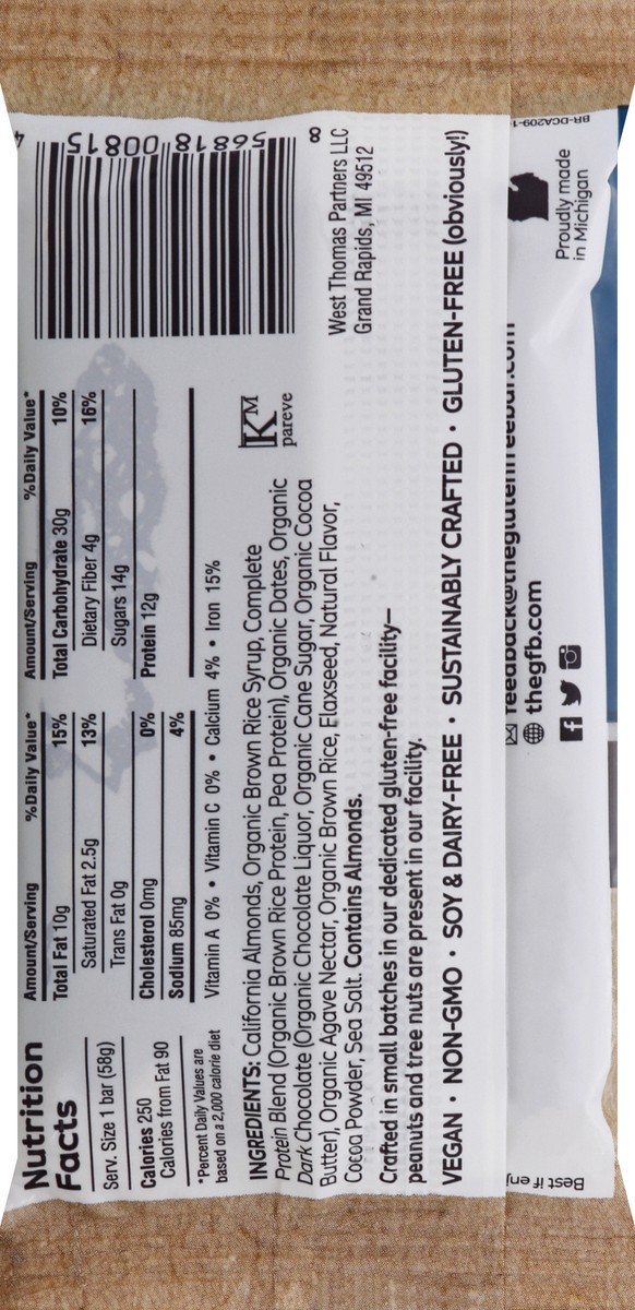 slide 2 of 9, The GFB Bar 2.05 oz, 1 ct
