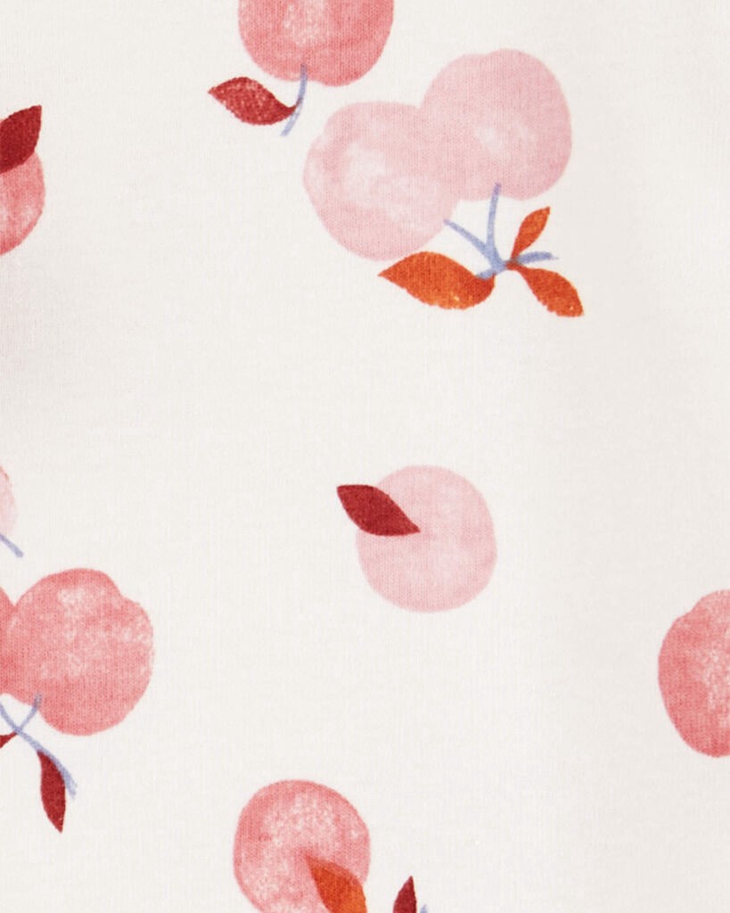 slide 2 of 4, Carter's Baby 3-Piece Apple Print Little Character Set Red/Pink NB, 1 ct