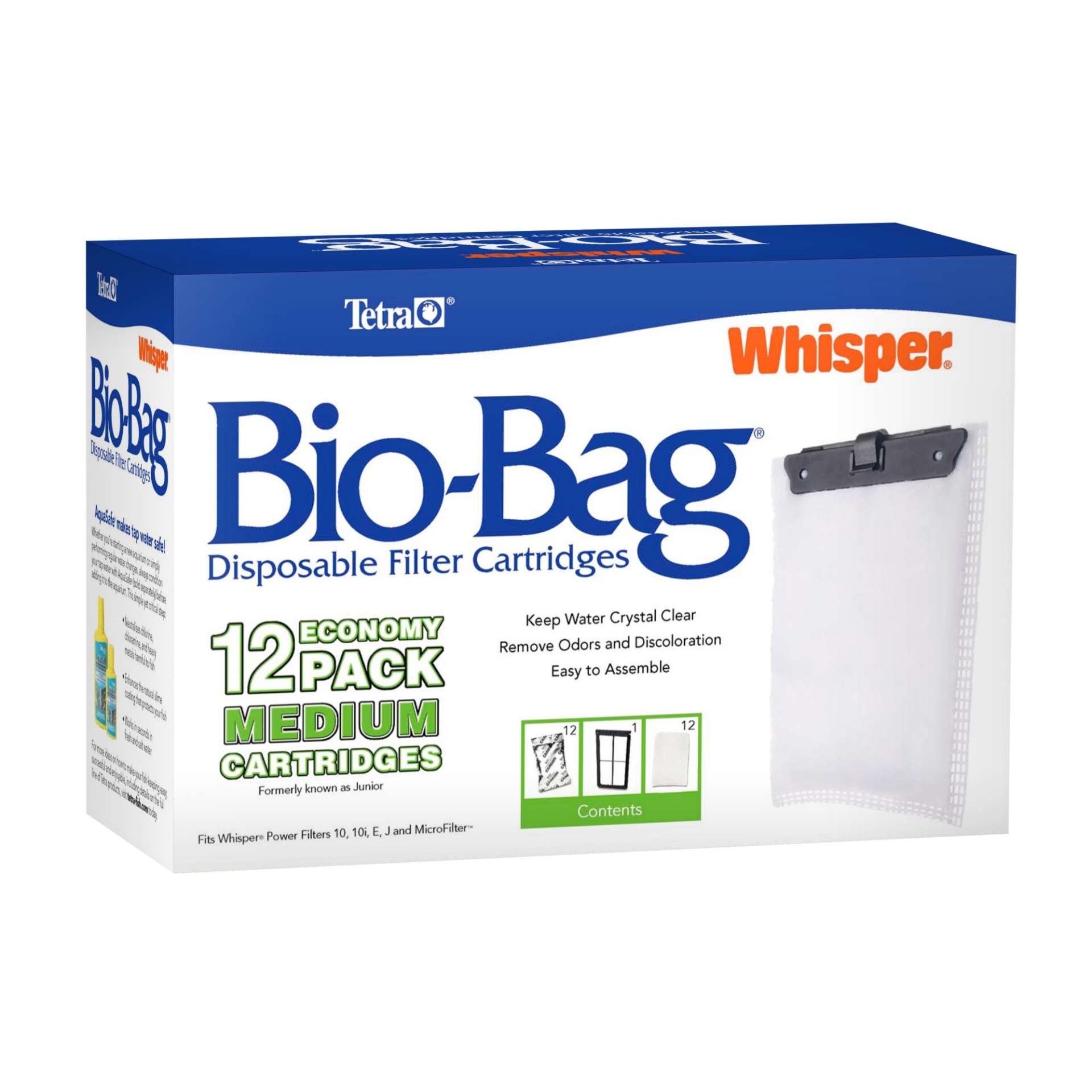 Tetra Whisper BioBag Disposable Filter Cartidges, Medium 12 ct Shipt