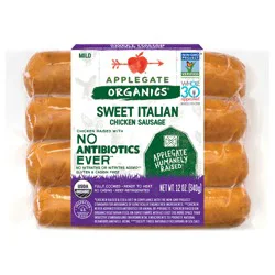 Applegate Organic Sweet Italian Chicken Sausage