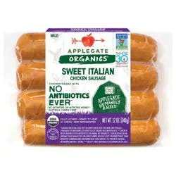 Applegate Organic Sweet Italian Chicken Sausage