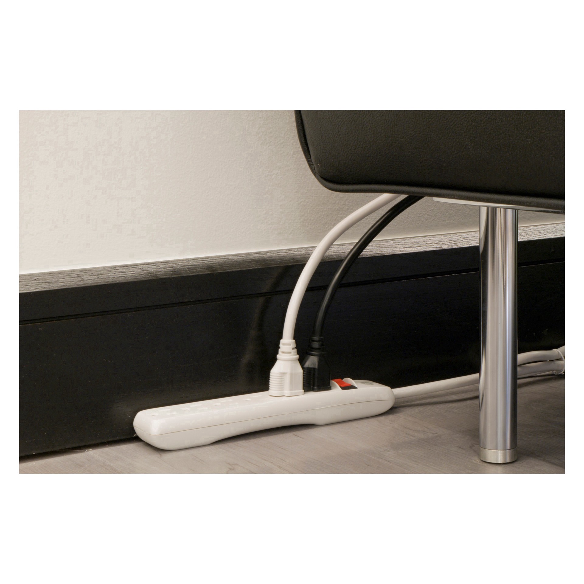 slide 7 of 50, GE 6 Outlets Power Strip 1 ea, 1 ct