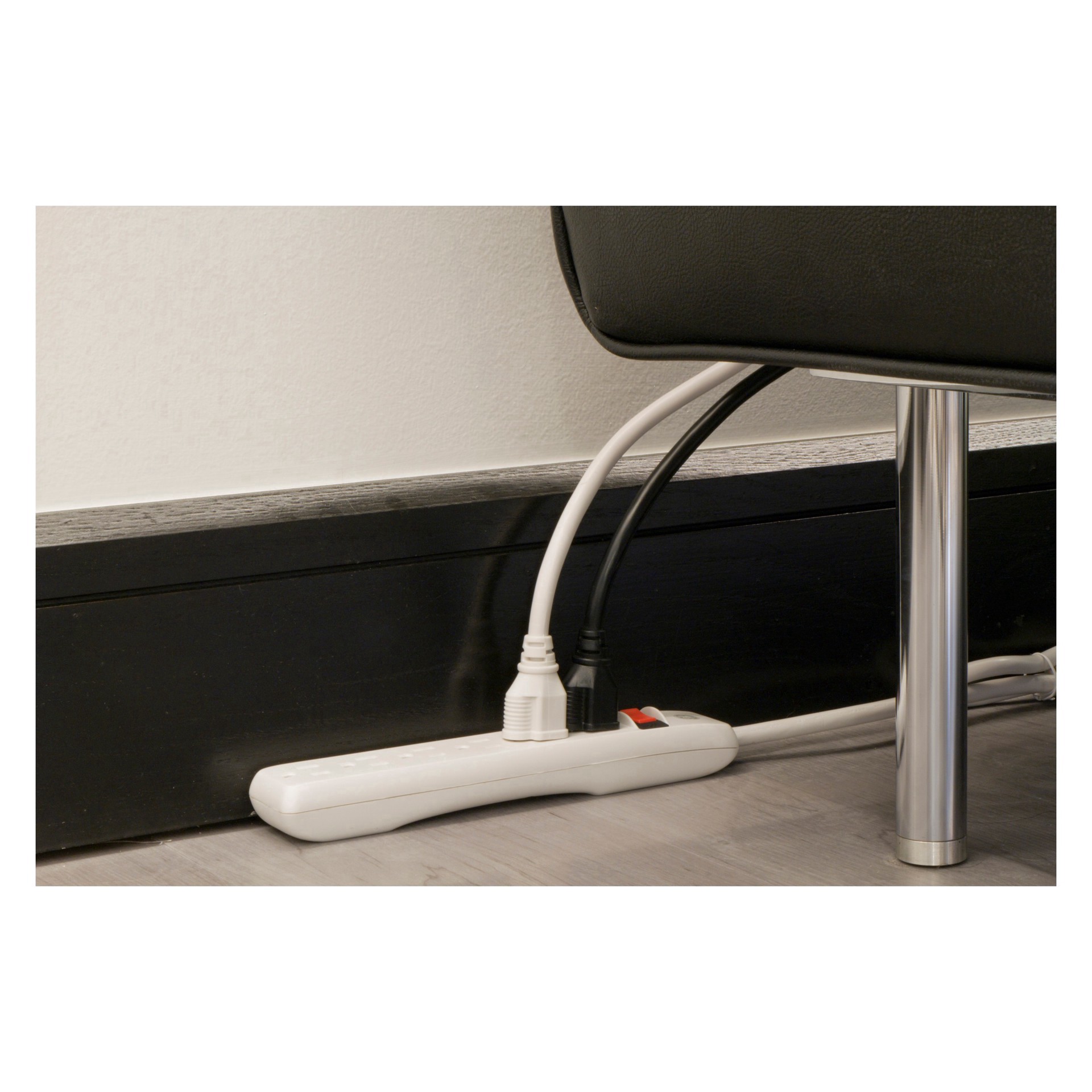 slide 27 of 50, GE 6 Outlets Power Strip 1 ea, 1 ct