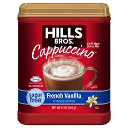 Hills Bros. Sugar-Free French Vanilla Cappuccino Drink Mix