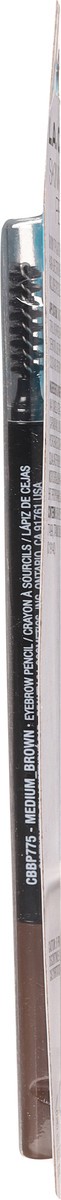 slide 12 of 12, L.A. Colors Browie Wowie Skinny Brow Pencil, Medium Brown, 1 ct