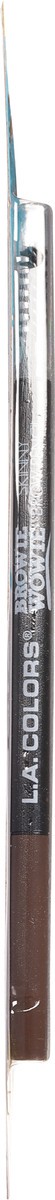slide 6 of 12, L.A. Colors Browie Wowie Skinny Brow Pencil, Medium Brown, 1 ct
